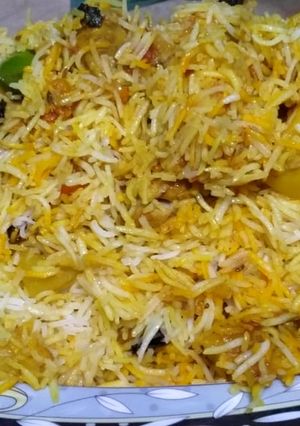 A picture of Bombay biryani.