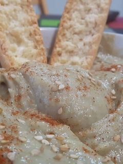 Una foto de Mayonesa de berenjena