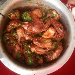 A picture of Crunchy hot & sweet chicken.