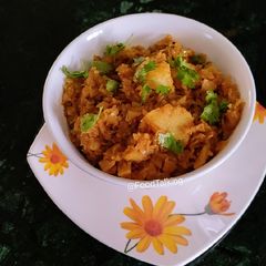 A picture of Cabbage Subzi(Pattagobi).