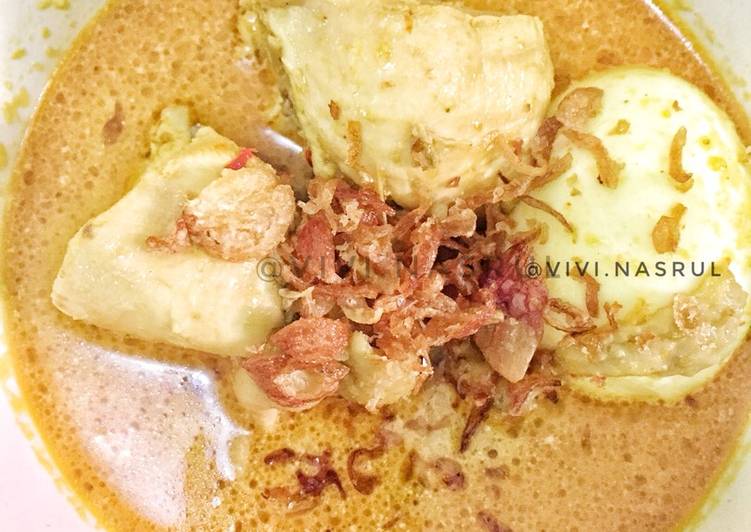 Resep Opor ayam + kentang spesial #Rabu, Enak Banget