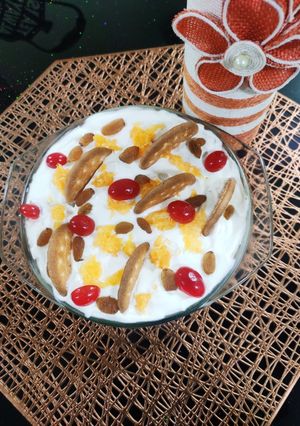 A picture of Easy Biscuits orange Trifle.