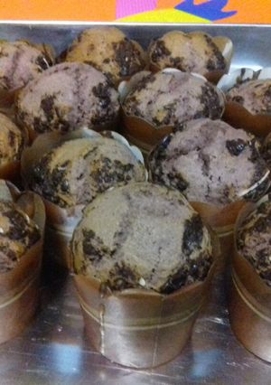 Foto resep Muffin talas choco