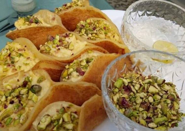 Qatayef (middle Eastern dessert)