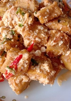Foto resep Tahu saus telor asin