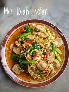 Foto resep Mie Kuah Setan
