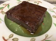 A picture of chocolate soy milk
