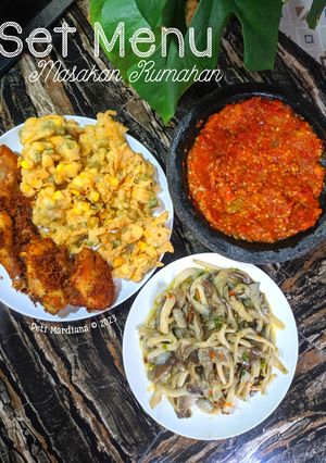 Foto resep Set Menu Masakan Rumahan