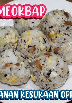 Foto resep Jumeokbap Sosis Telur / Nasi Kepal Ala Korea