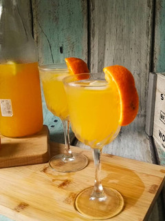 Una foto de Naranjada