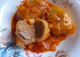 Цибуляники-голубці в цибулі