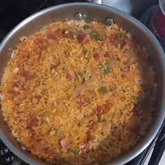 A picture of Authentic Spanish Red Rice.