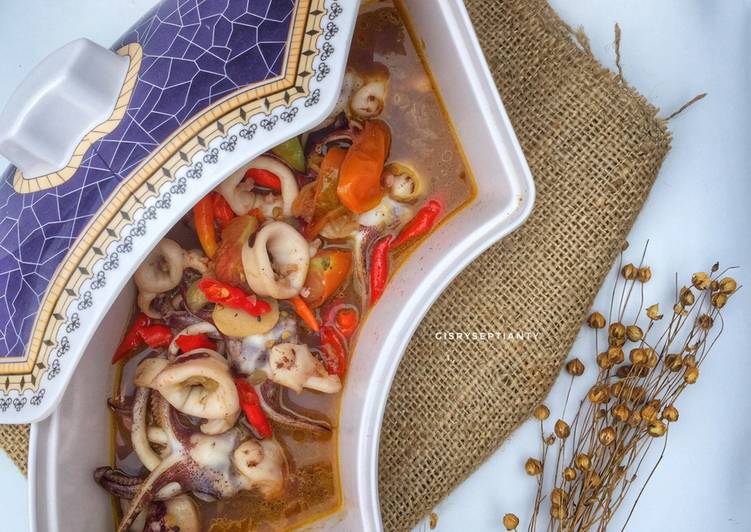 Resep Cumi Kuah (simple &amp; enak) yang Bikin Ngiler