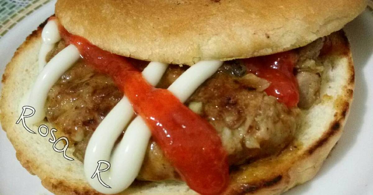 Resep Patty dan Saus Burger oleh Rosa Redia - Cookpad