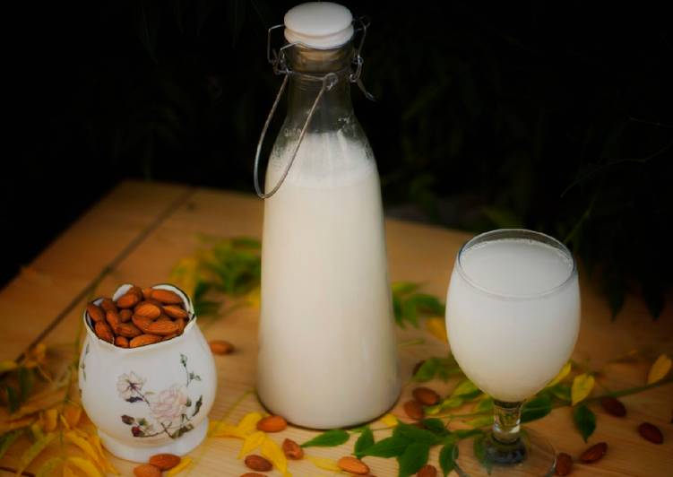 Sharbat-e-badam (Almond drink)