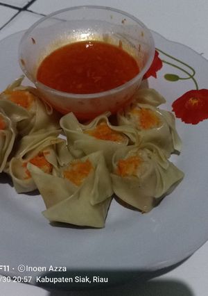 Foto resep Dimsum ayam dan saos cocolan