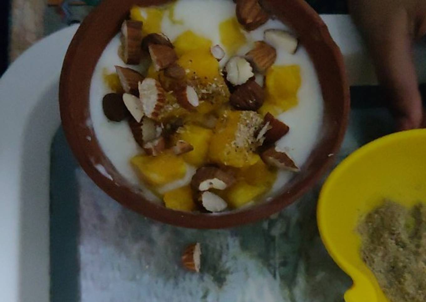 Mango mousse