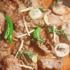Chicken qorma A picture of Chicken qorma.