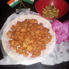 A picture of Aata methi bites.