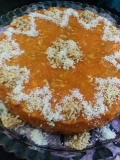عکسی از دستور دسر کدو حلوایی ترکیه ای😉