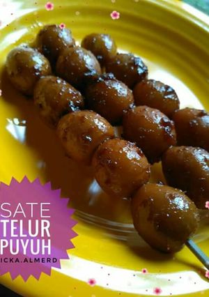 Foto resep Sate Telur Puyuh🍡