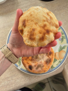 Una foto de Pan árabe/ Pan pita