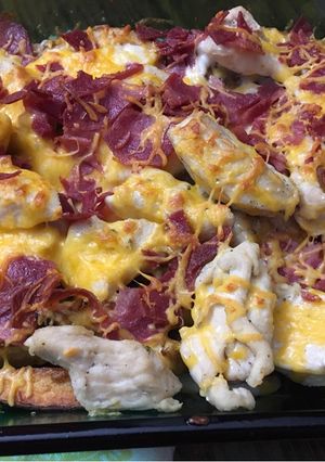 A picture of B.R.C. Cheese Fries.