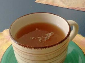 Una foto de Té, infusión, tisana delicioso y energético.ॐ