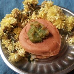 A picture of Aloo Capsicum Bun.