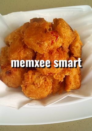 A picture of Yam fritters.