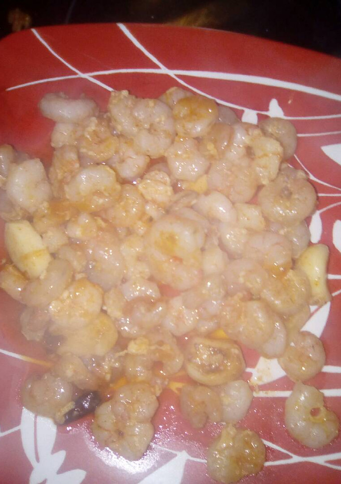 Una foto de Gambas picantitas