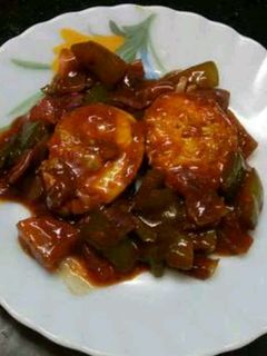 চিলি এগ রেসিপির প্রধান ছবি