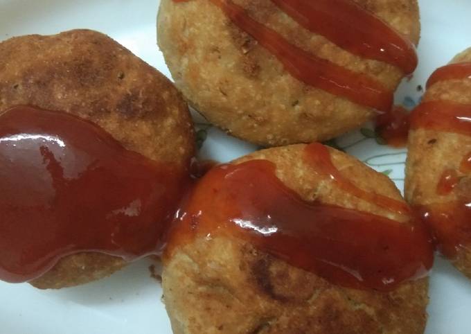 Wheat Flour Kachori with left over Mixed Dal Recipe