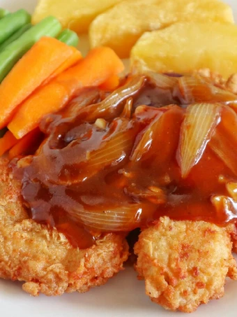 Cara Mudah Membuat Resep Crispy Chicken Steak with Teriyaki Sauce (Simple yet Tasty!) yang Bikin Ngiler Anti Ribet, Bikin Ngiler