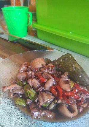 Foto resep Tumis cumi+pete