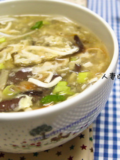 酸辣湯 的食譜成品照片