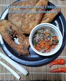 Ikan Bawal Goreng Crispy Sambal Matta Kecombrang