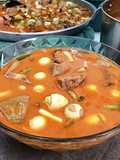 Gulai telur puyuh,nangka dan labuh siam
