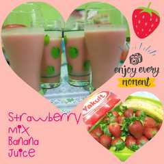 รูปของ Strawberry Mix Banana Juice