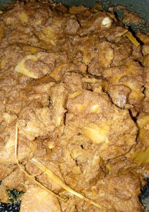 Foto resep Resep Rendang jengkol versi keluarga Jawa Medan