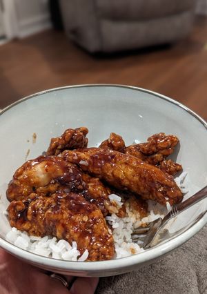 A picture of Orange Chicken.