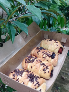 Foto resep Roti Pisang Coklat Oven Tangkring