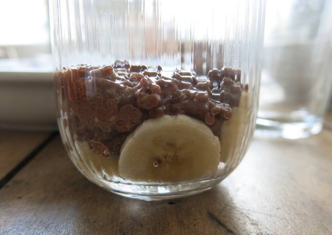 Pudding choco aux graines de chia