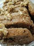 Cinnamon Cake molded with Wallnuts
