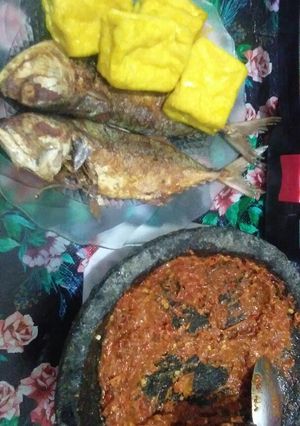 Foto resep Sambel terasi irit #BikinRamadanBerkesan