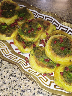 عکسی از دستور کوکو سبزی به روش شف اسدی