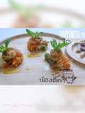 ฟูซิลี่ ผัดกระเพรากุ้งสด BLW