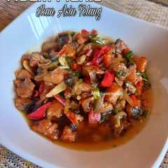 Asam manis ikan asin telang রেসিপির প্রধান ছবি