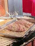 Carne al horno rellena con Nuez