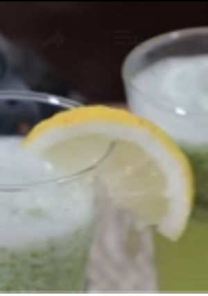 صورة لوصفة عصير ليمون 🍋 ونعناع
